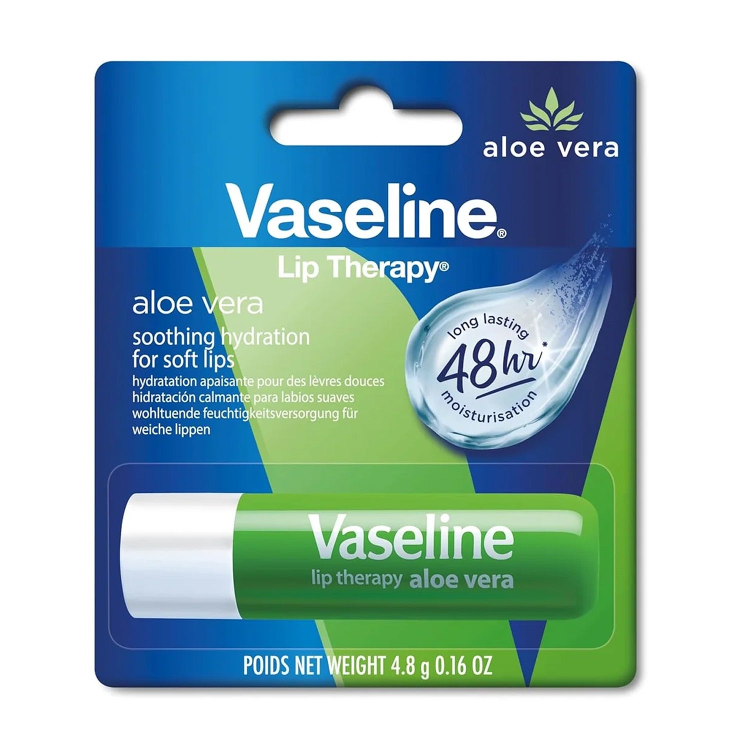 Vaseline Lip Therapy Aloe Vera Stick 16Oz